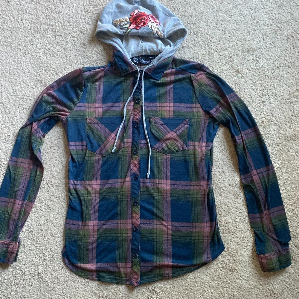 Hooded Flannel